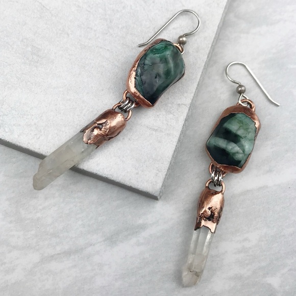 Free People Jewelry - NEW Free People Anchor Stone Earrings